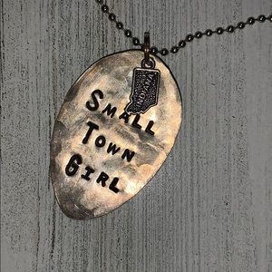 Small Town Girl Indiana Spoon Necklace